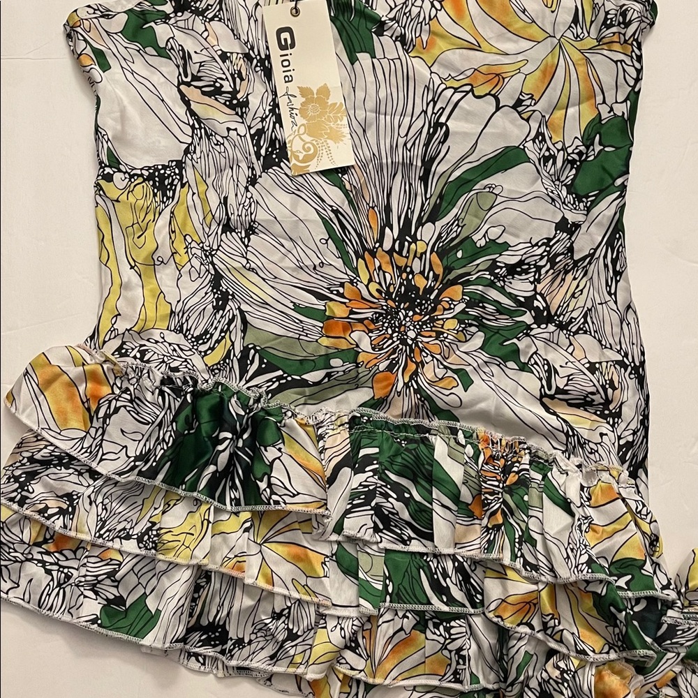 Gioia blouse layered new multi color